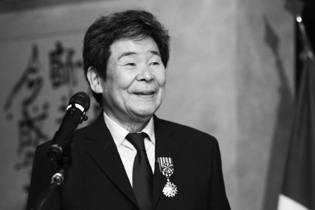 (FILES) This file picture taken on April 7, 2015 shows Japanese animation movie director Isao Takahata smiling as he received the "Officier of L'Ordre des Arts et des Letters" from the French ambassador to Japan at the French embassy in Tokyo.
Oscar-nominated Japanese anime director Isao Takahata, who co-founded the Studio Ghibli and was best known for his work "Grave of the Fireflies", has died aged 82, the studio said on April 6, 2018. / AFP PHOTO / JIJI PRESS / JIJI PRESS /  - Japan OUT