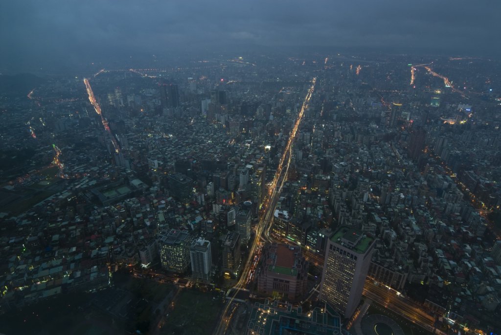 Taiwan, Taipei, Taipei 101 tower, one of the highest towers in the world by architect company CY Lee & Partner Architects