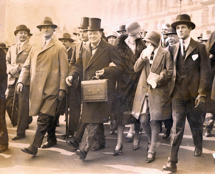 Churchill Carrying Briefcase