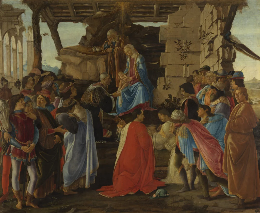 《三王朝聖（Adoration of the Magi (Lami Adoration)）》，1474-1475 (©Photographic Department, The Uffizi Galleries-By permission of the Ministry for Cultural Heritage and Activities and Tourism of Italy)