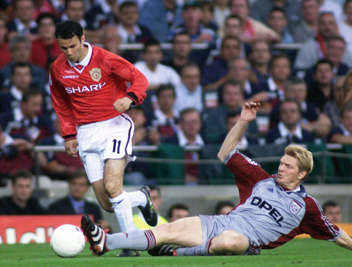 1999年，傑斯率曼聯出戰 歐聯奪冠。