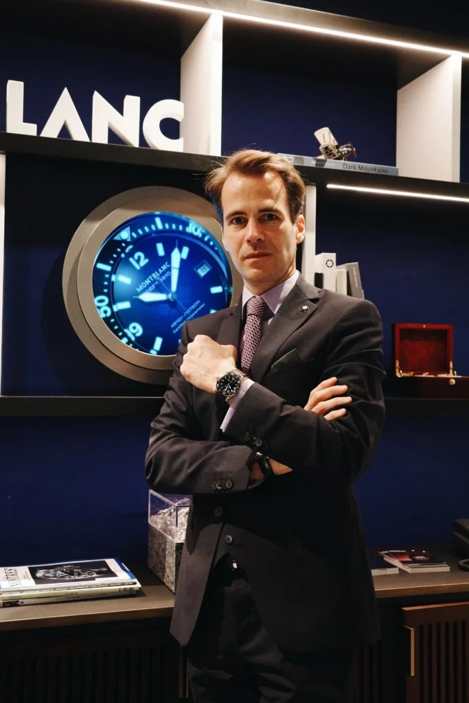 Montblanc鐘錶產品管理總監Laurent Lecamp