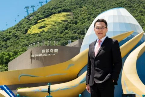 海洋公園公司行政總裁黃嗣輝指海洋公園計劃加強與有著共同理念的企業和機構之間的合作，拓闊保育的層面。