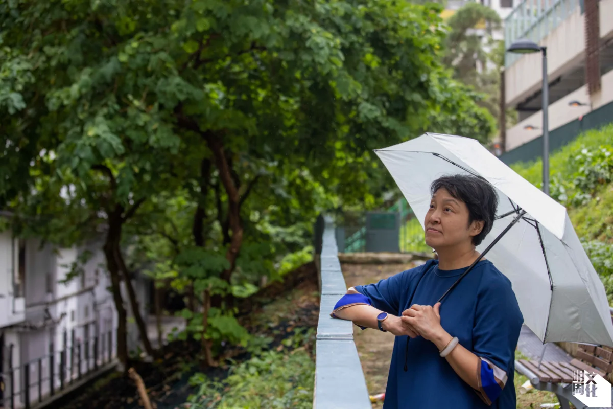 林國嬿借《破·地獄》的台詞，接下去說：「不錯，生人都有好多地獄，但是我們可以在死之前，選擇活在天堂，還是活在地獄。」