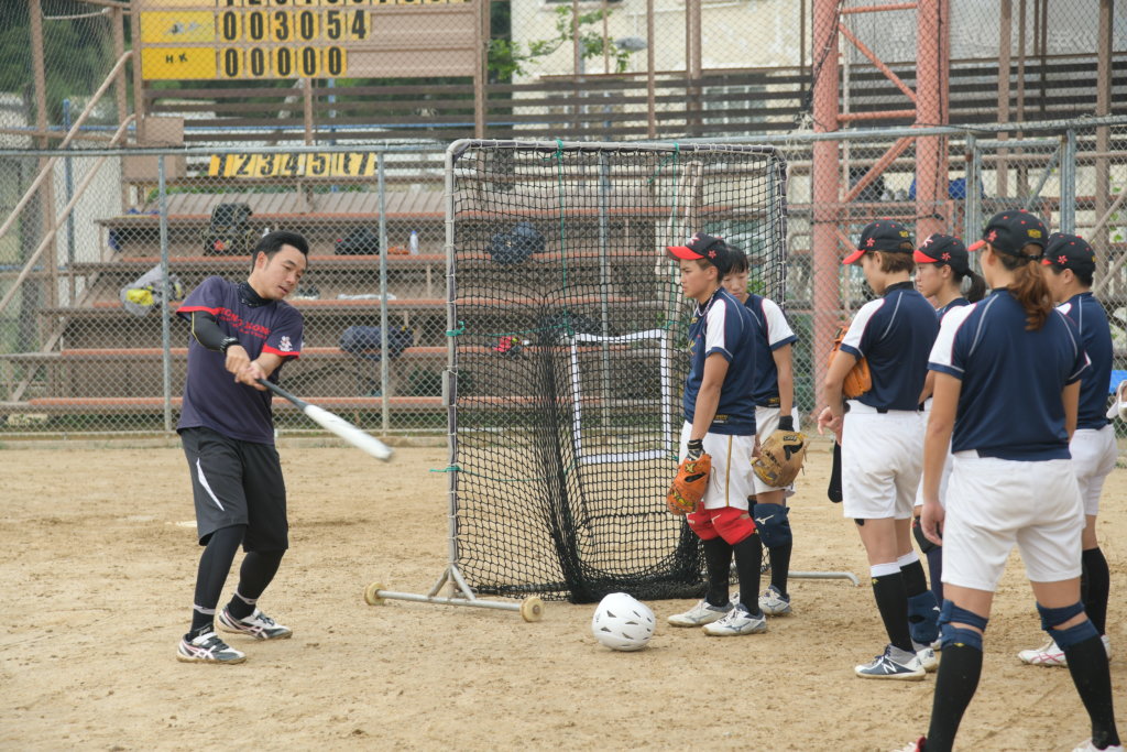 大島田過去九年帶領香港女子壘球邁進。