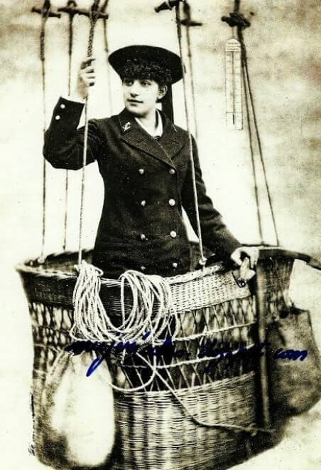 第一位女氣球飛行員蘇菲布蘭查德