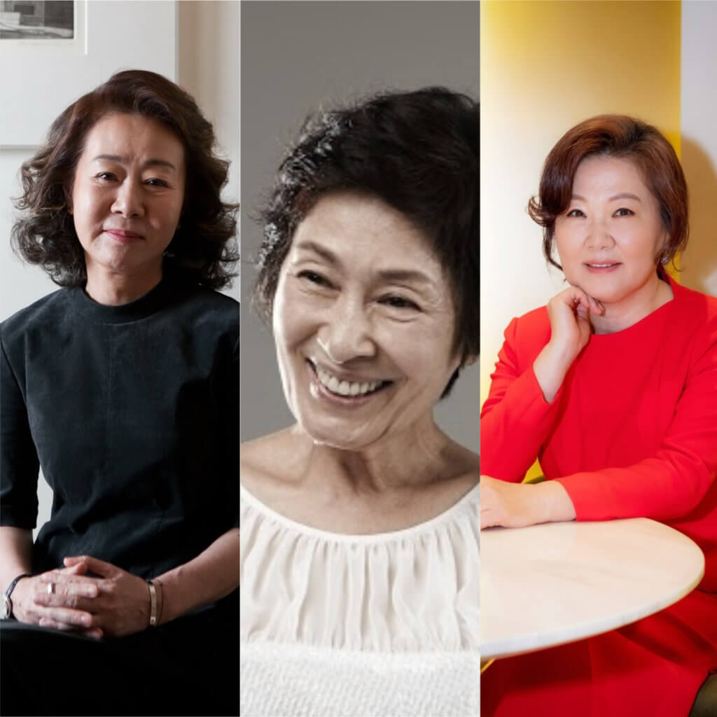 尹汝、金惠子和金海淑都是「國民媽媽」，追慣韓劇的觀眾都看過無數次由她們扮演的媽媽角色。