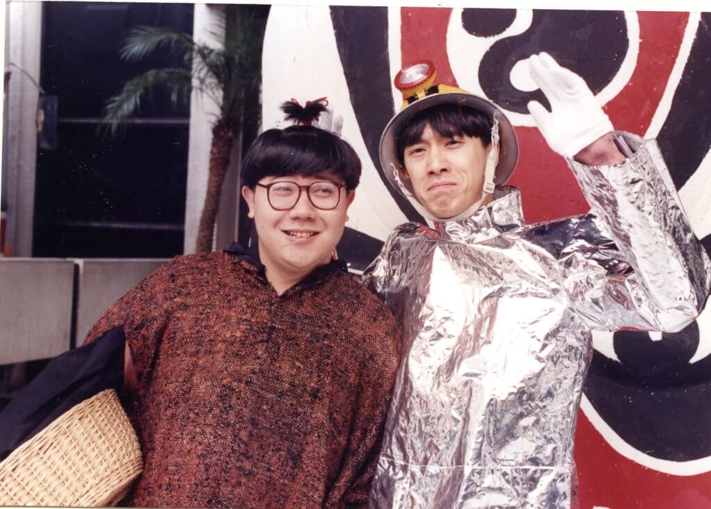 劉錫賢跟陳輝虹拍過喜劇，也曾一起主持搞笑節目。