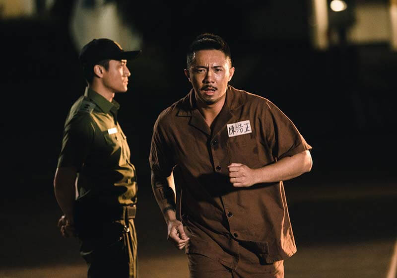 張繼聰在新戲《逃獄兄弟》中演的小混混，有點像他在《P風暴》中廢青的別傳。