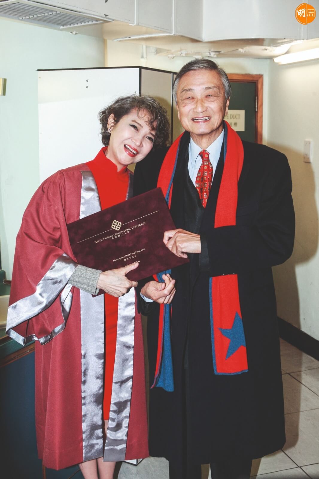 蕭芳芳與張正甫結婚42年一直恩愛。