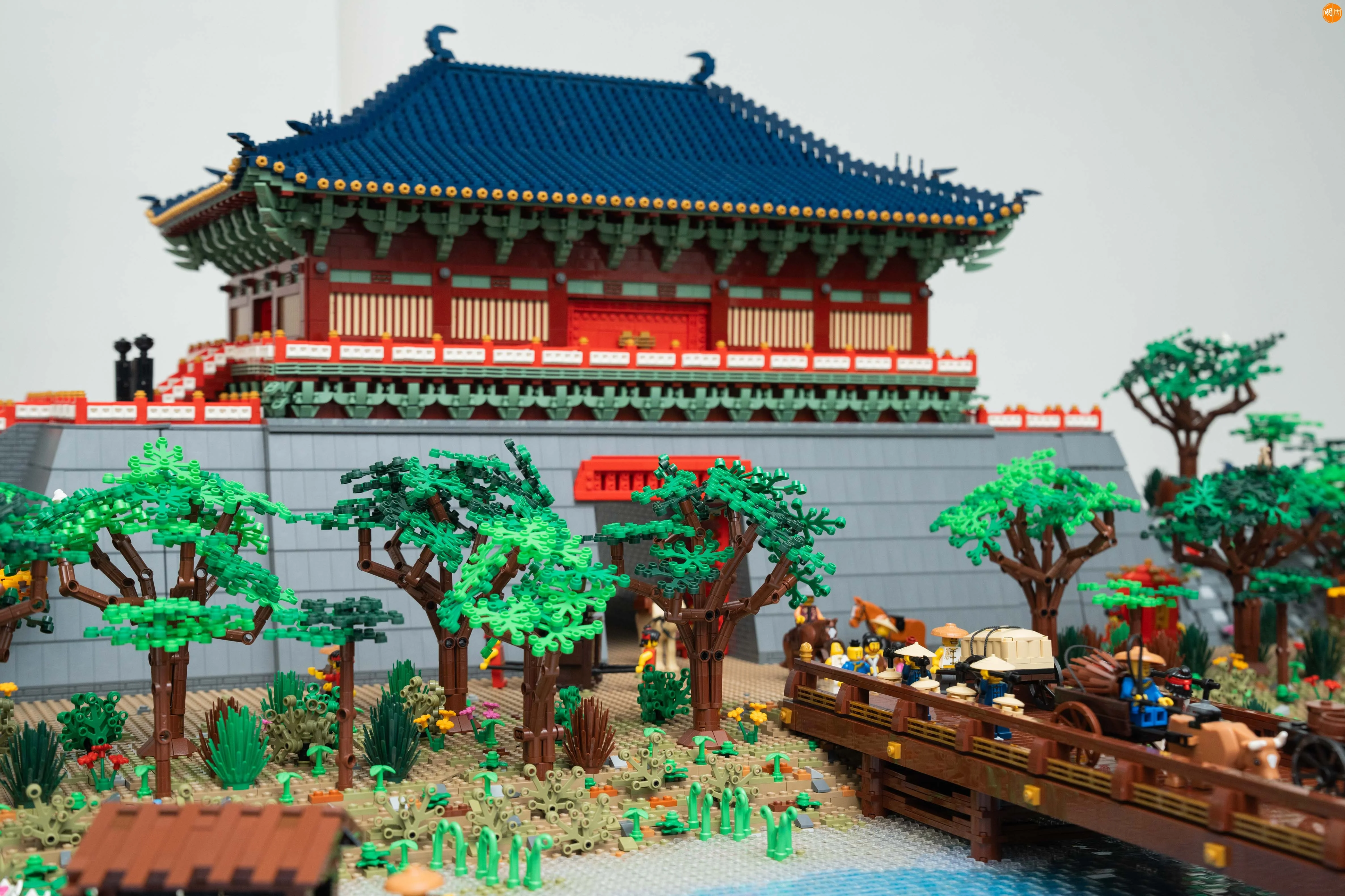 整個場景預計最少需要動用200萬顆LEGO®顆粒建構而成