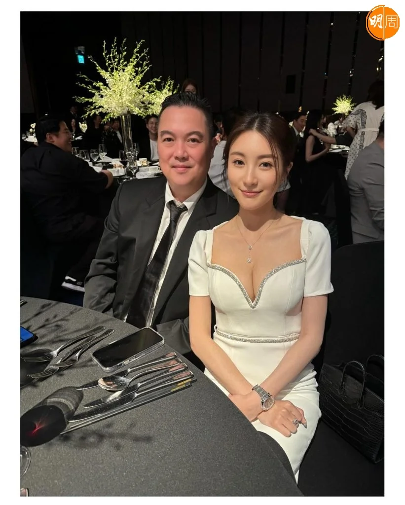 林夏薇和Jason莫贊生今年結婚九年了，她說夫妻關係亦師亦友，亦是生意拍檔。